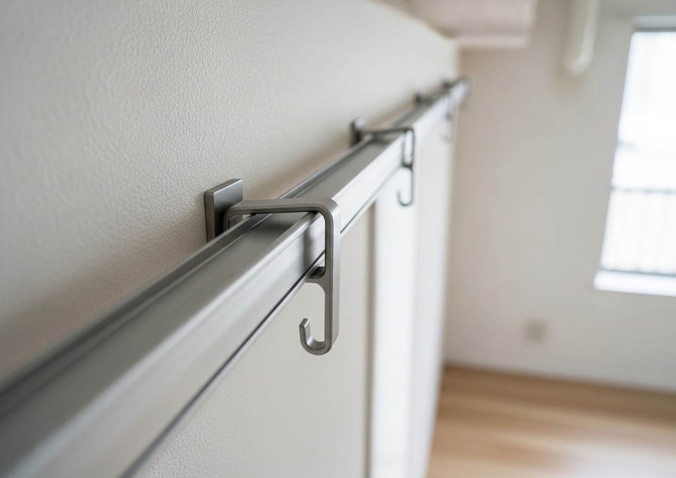 回収するカーテンレールのイメージ画像