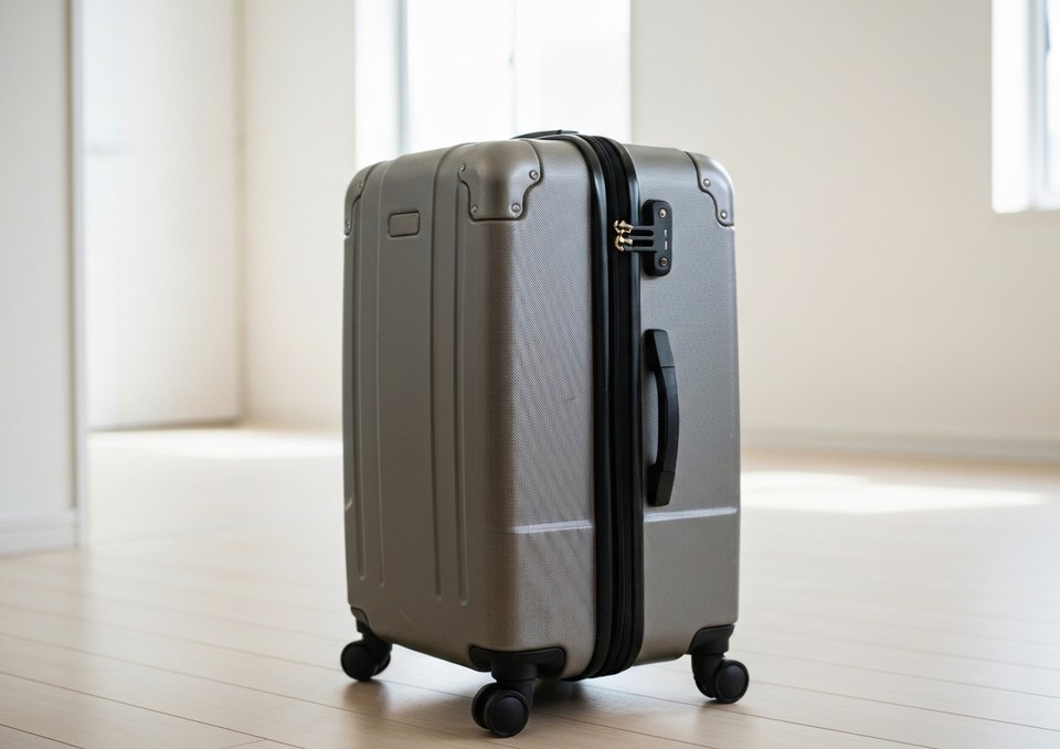 回収するスーツケース・トランク・キャリーバッグのイメージ画像