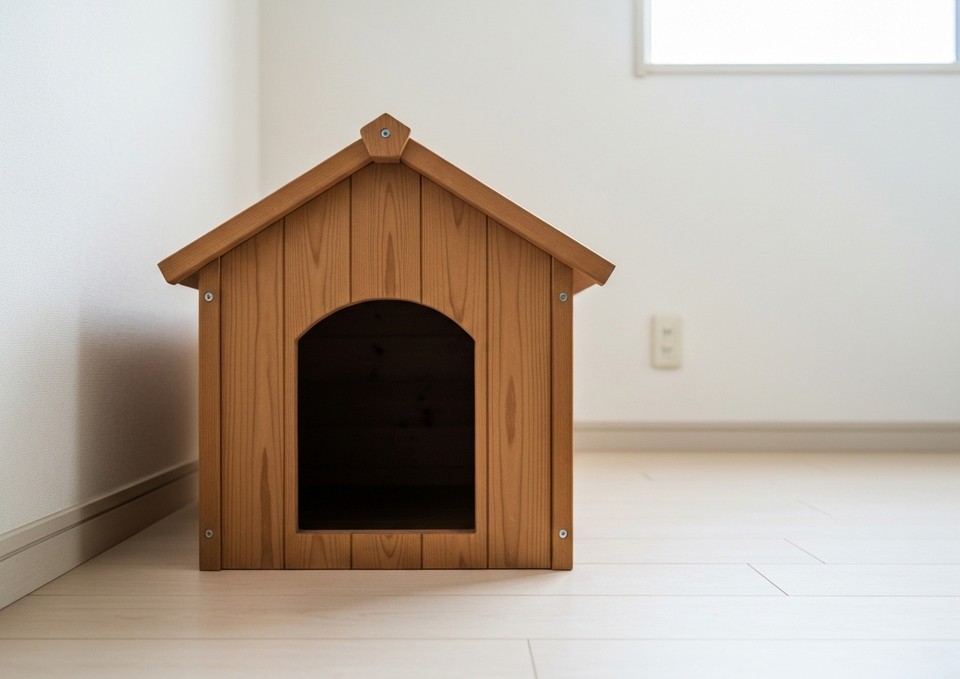 回収する犬小屋のイメージ画像