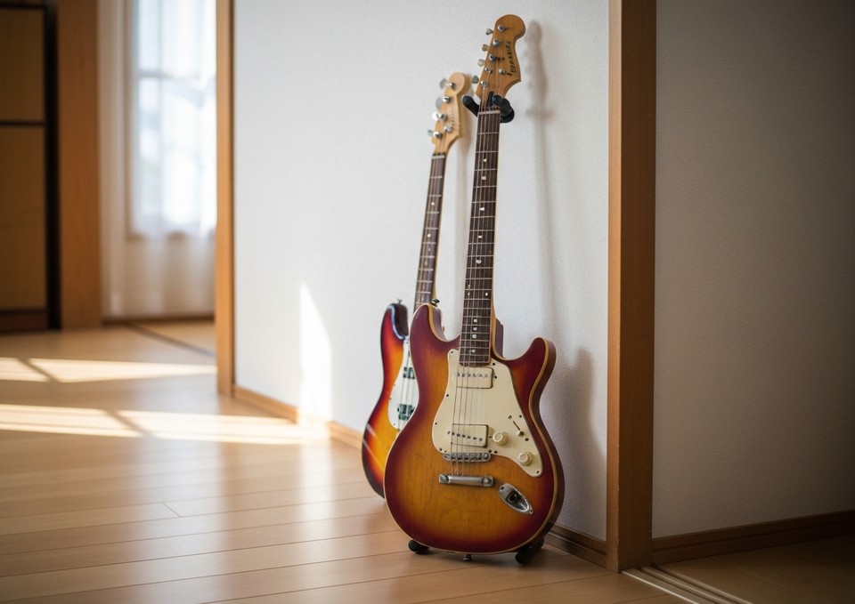 回収するギター・ベースのイメージ画像
