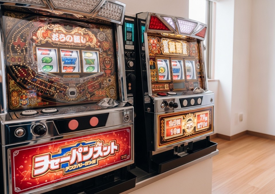 回収するパチンコ台・スロット台のイメージ画像