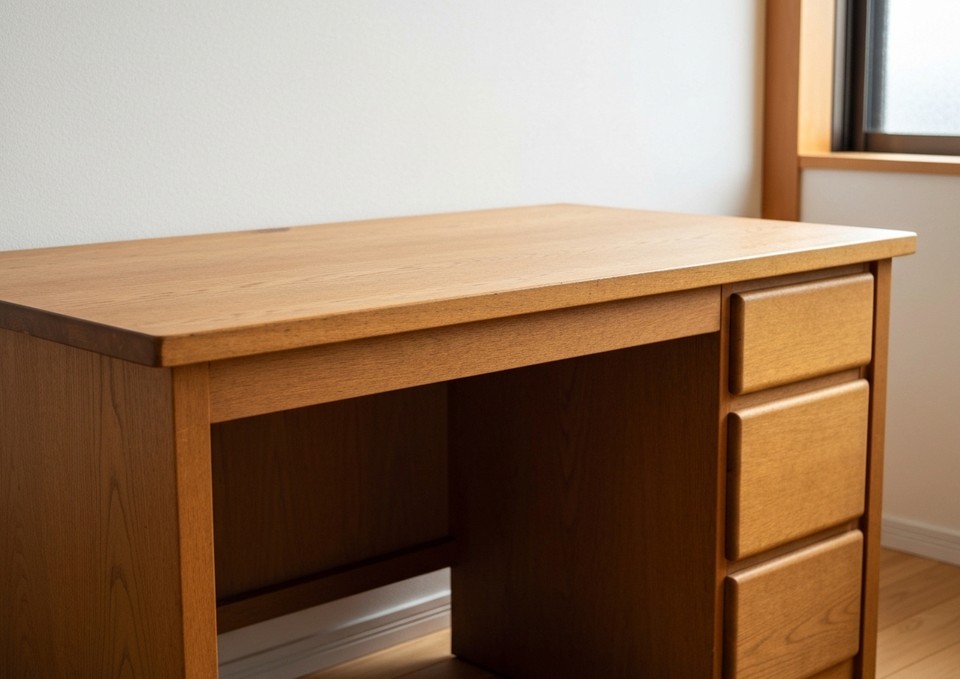 回収する学習机のイメージ画像