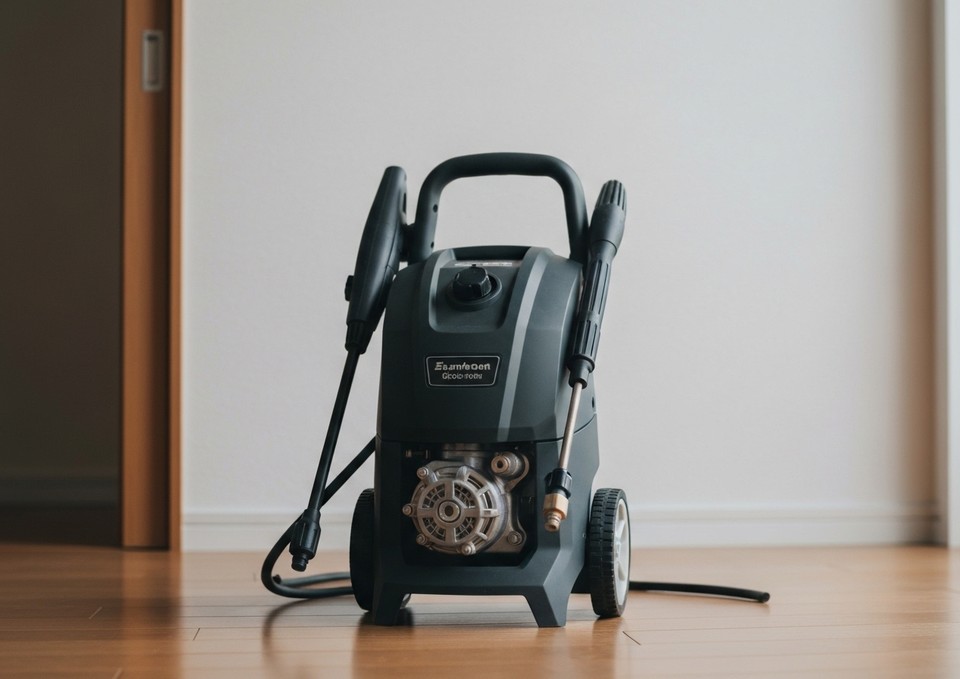 回収する高圧洗浄機のイメージ画像