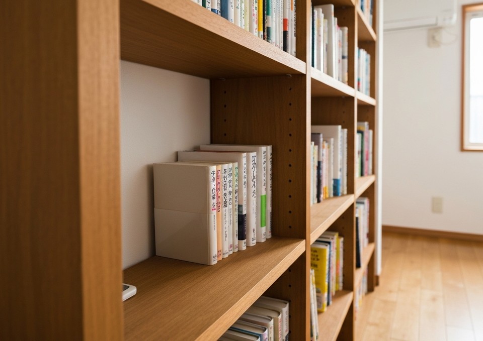 回収する本棚のイメージ画像