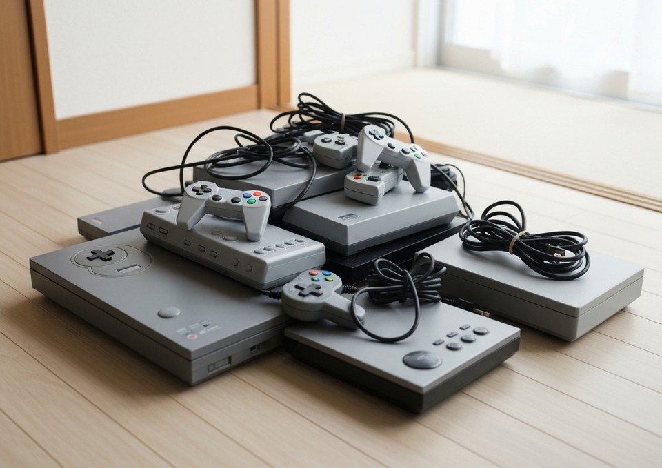 回収するゲーム機類のイメージ画像